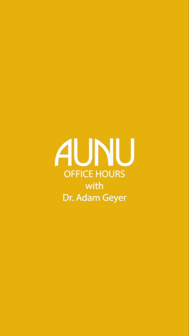 MEET AUNU’S CHIEF OF DERMATOLOGY DR. ADAM GEYER